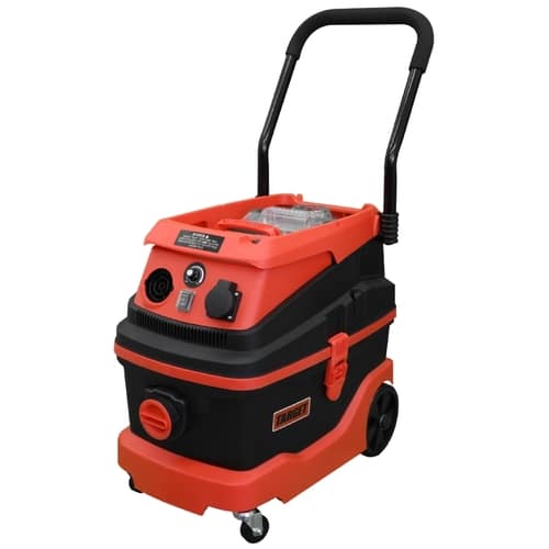 שואב אבק יבש רטוב תעשייתי עם חיבור למלטשת 30 ליטר