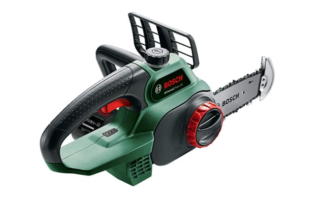 מסור שרשרת נטען בוש 18V להב 18 ס"מ גוף בלבד