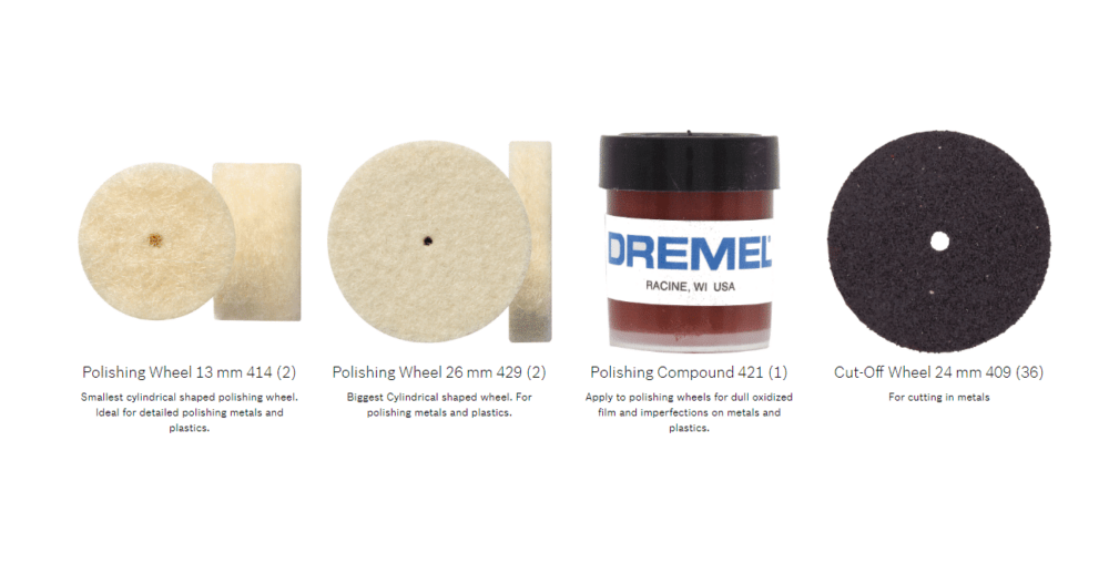 דרמל סט 50 אביזרים DREMEL 687