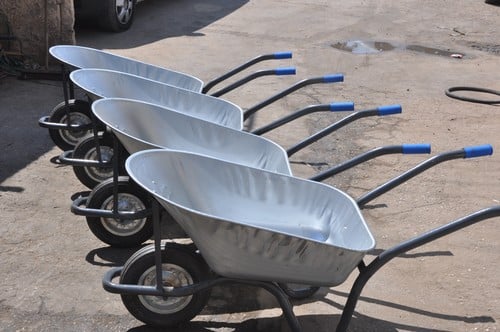 מריצה מגולוונת 120 ליטר