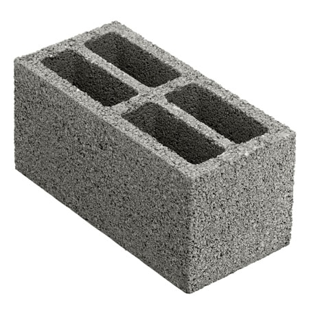 בלוק 20/20/40  ס”מ 4 חורים