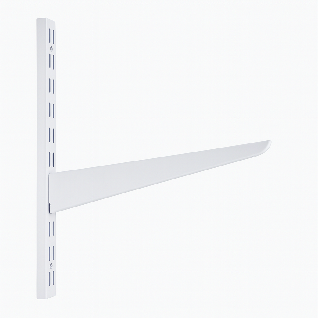 מסילה למדף SPUR לבן 42 ס"מ