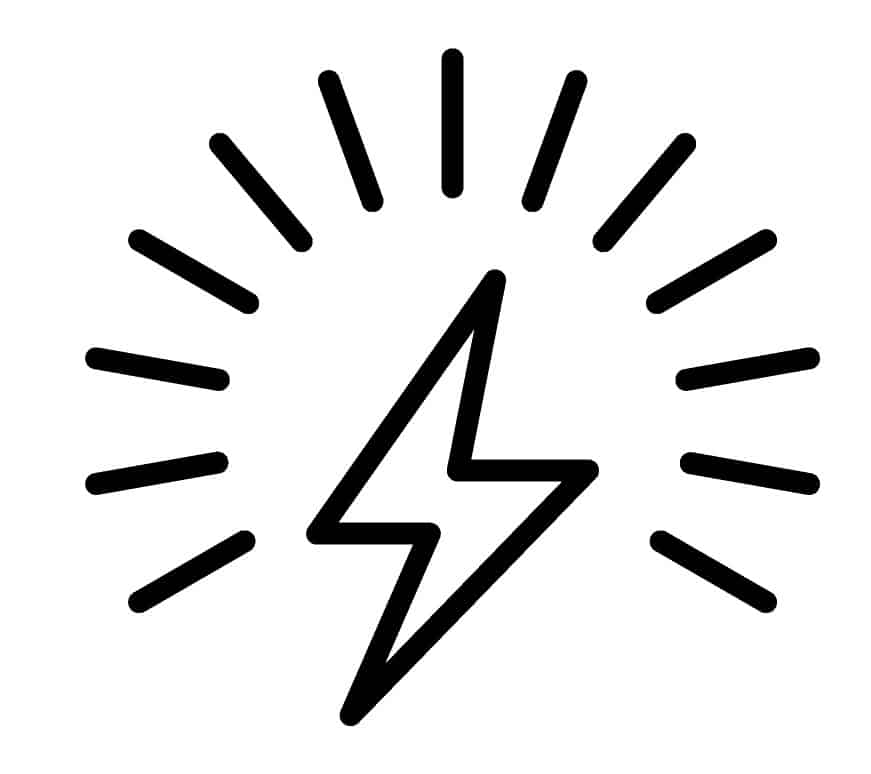 Electrical refueling icons set, outline style