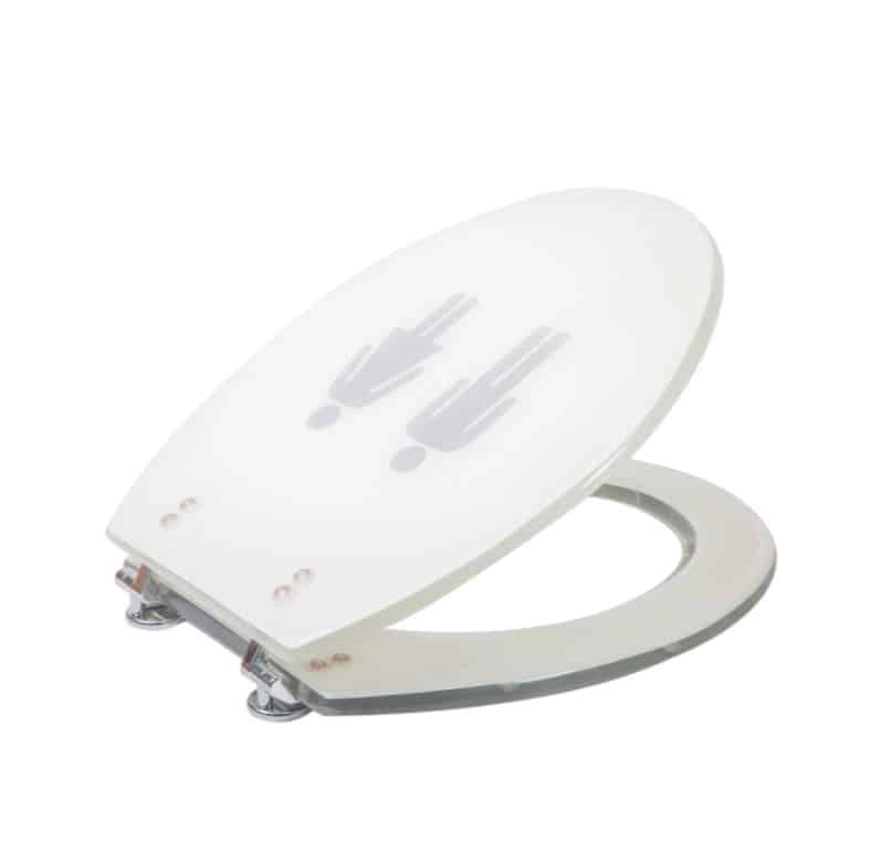 מושב אסלה אקרילי אישה וגבר