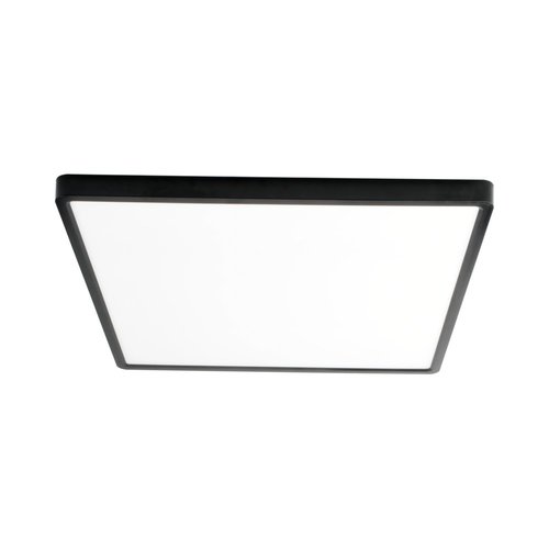 ניסקו פאנל ע.ה.ט TIME מרובע שחור 31/31 ס”מ CCT – 24W – גוון אור משתנה בלחיצה