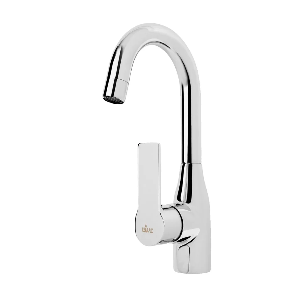 ברז שגיב ברבור כרום קצר מעוצב