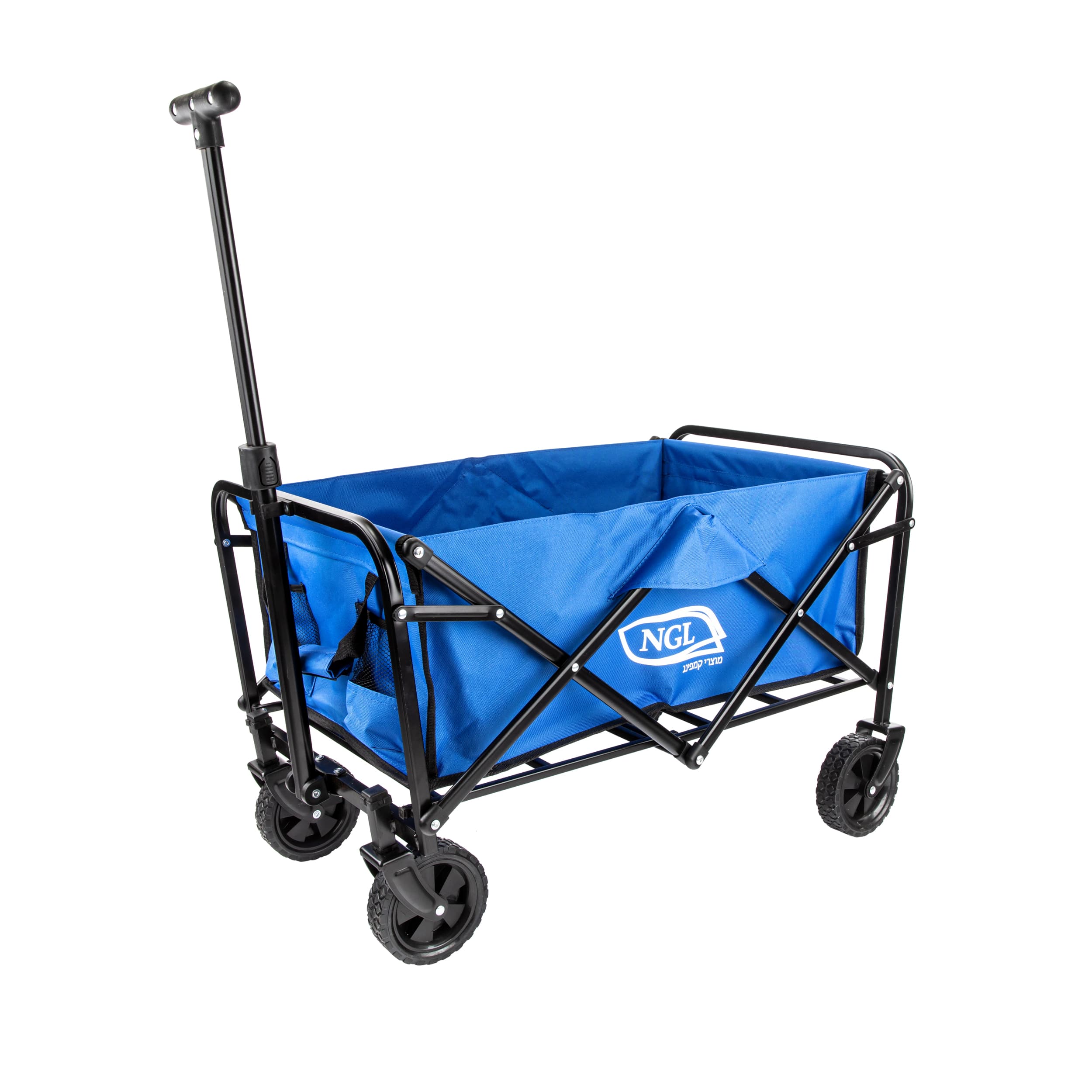 עגלת חוף וקמפינג קטנה מתקפלת