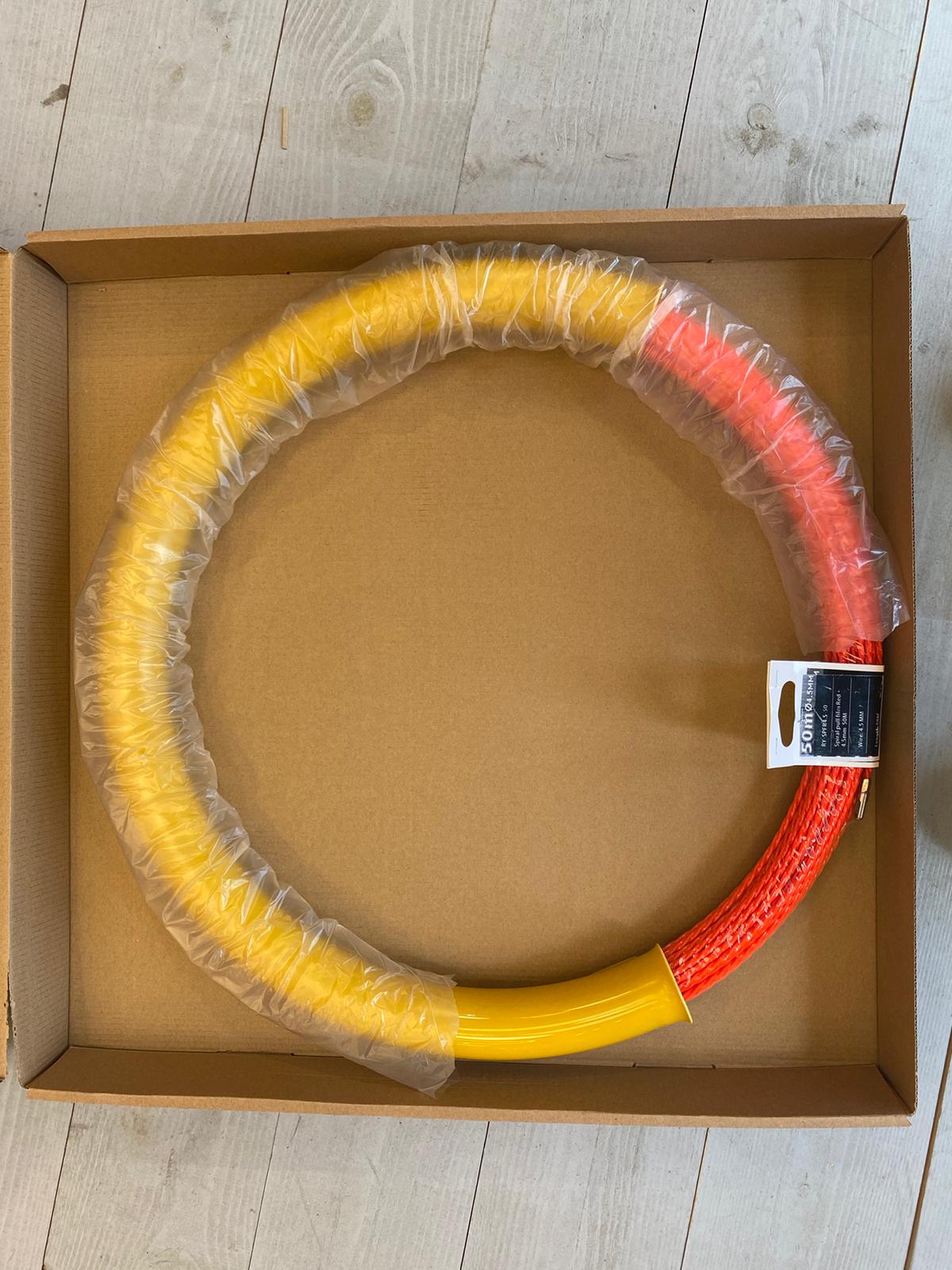 סטלבנד מקצועי צהוב 6.5 מ”מ 50 מטר