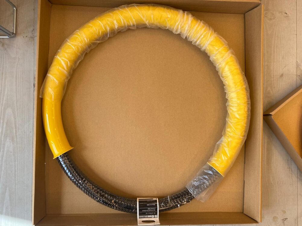 סטלבנד מקצועי שחור 5.5 מ”מ 50 מטר