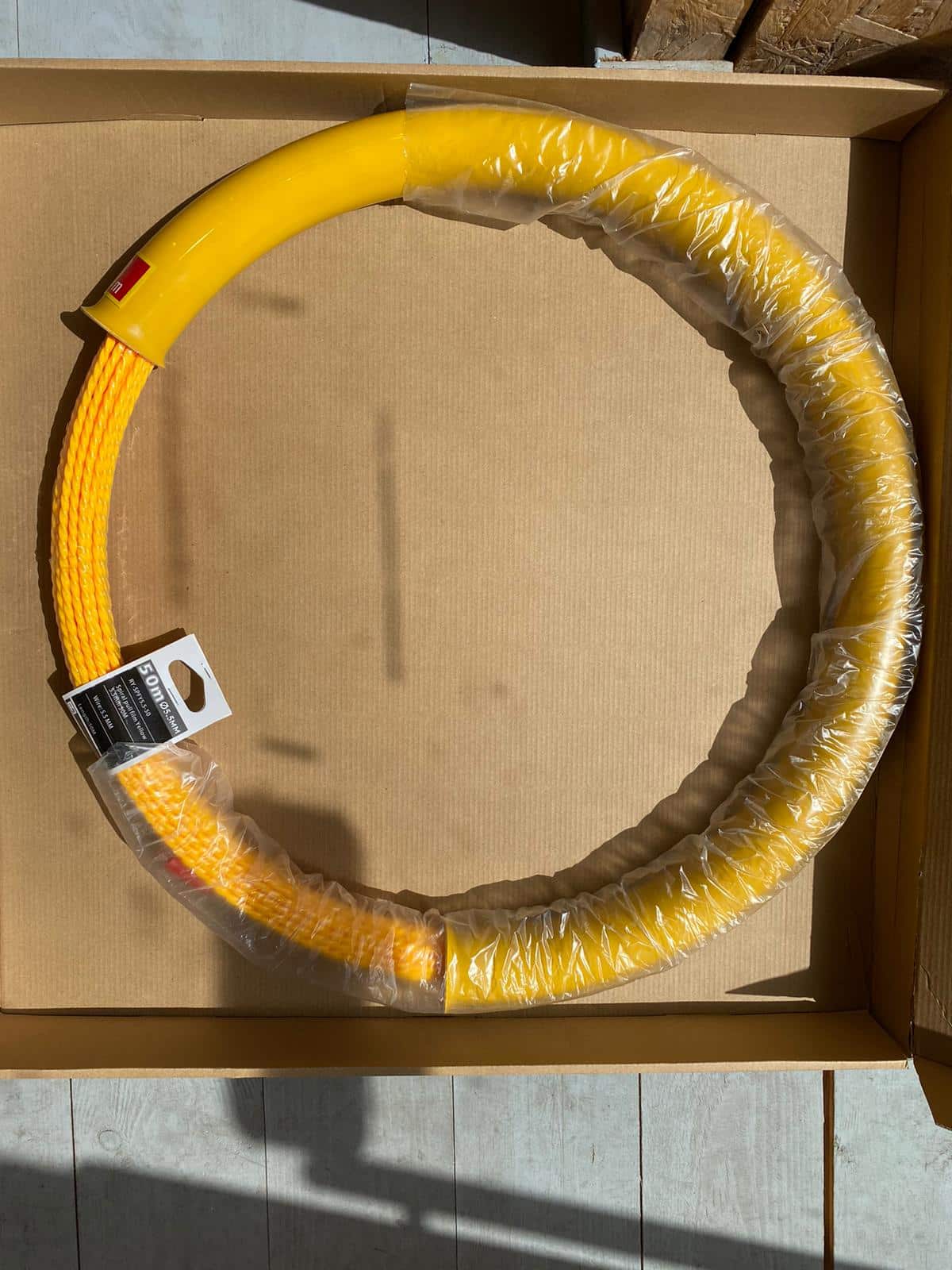 סטלבנד מקצועי צהוב 6.5 מ”מ 50 מטר