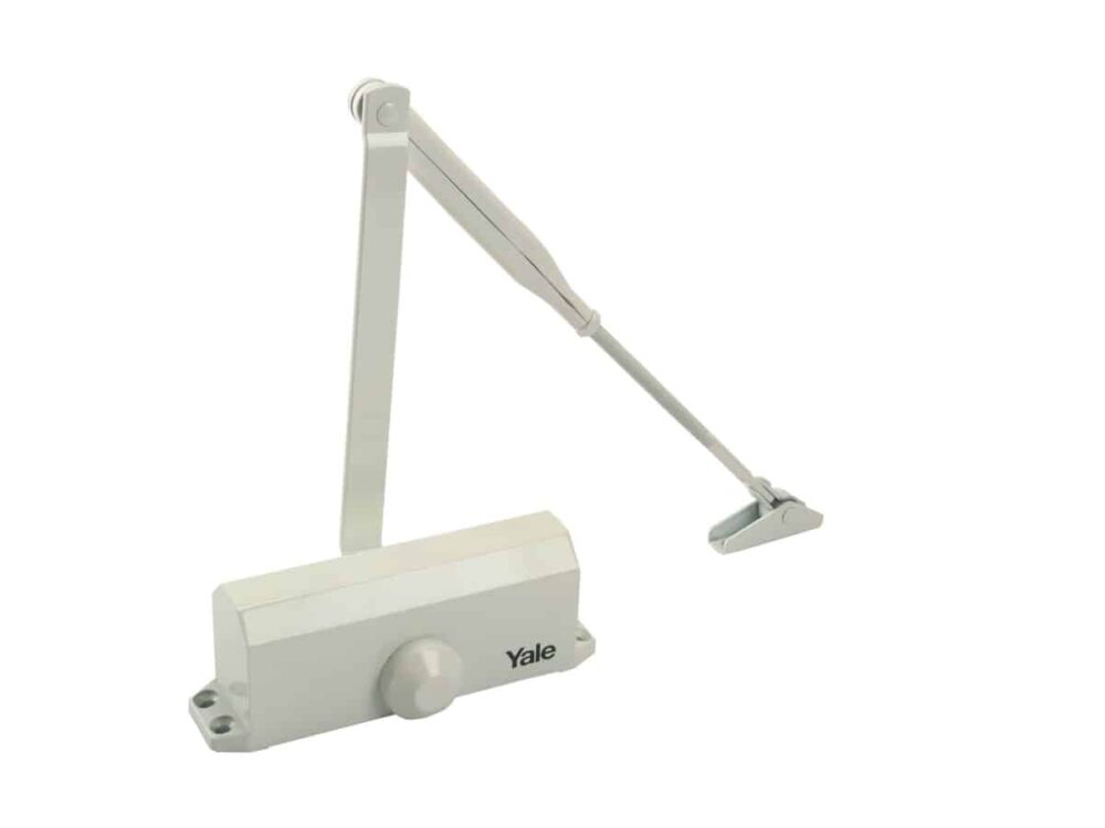 מחזיר דלת הידרואלי YALE בצבעים לבחירה – לבן