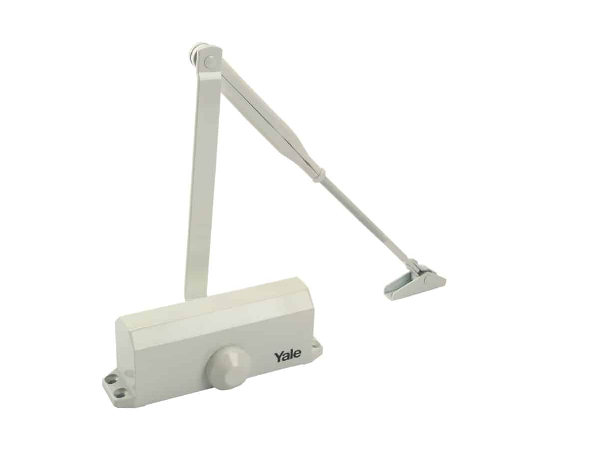 מחזיר דלת הידרואלי YALE בצבעים לבחירה – לבן