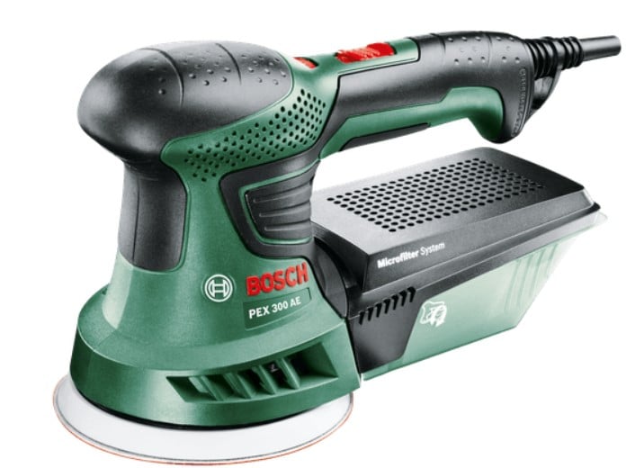 מלטשת אקצנטרית בוש ”5 אלקטרונית BOSCH PEX 300AE