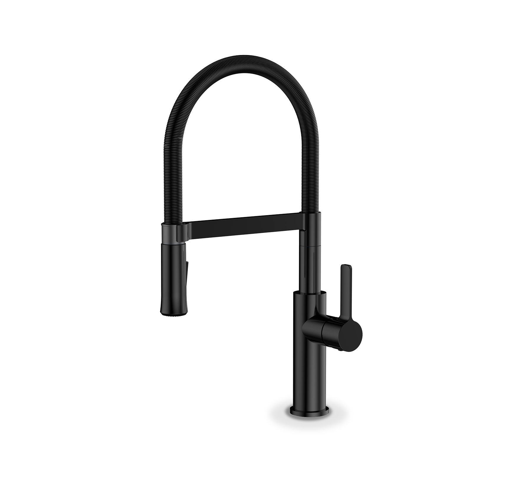 ברז מטבח שגיב צינור גמיש P3 שחור מט (S5000)