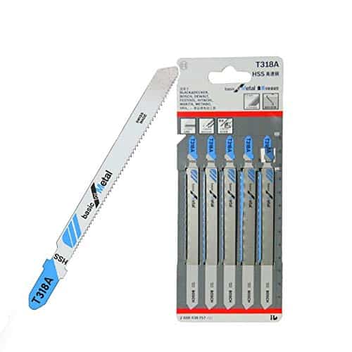 סט 5 להבי מסור אנכי לאלומיניום בוש Bosch T318A