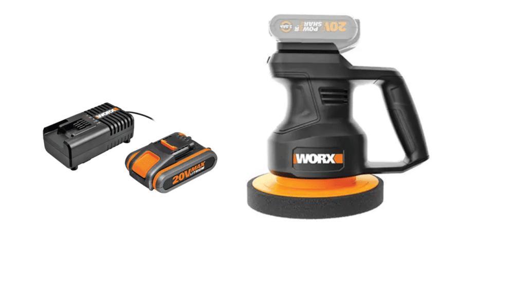 WORX פולישר מלטשת רכב נטענת 20V