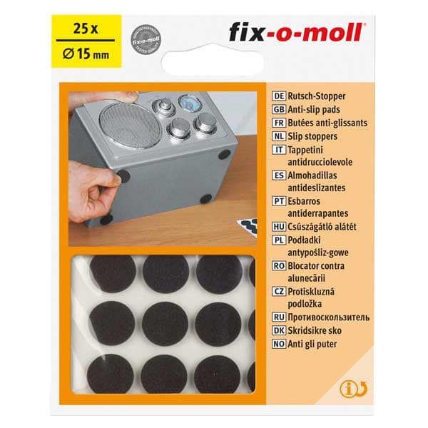 רפידות גומי עגולות 25 יחידות