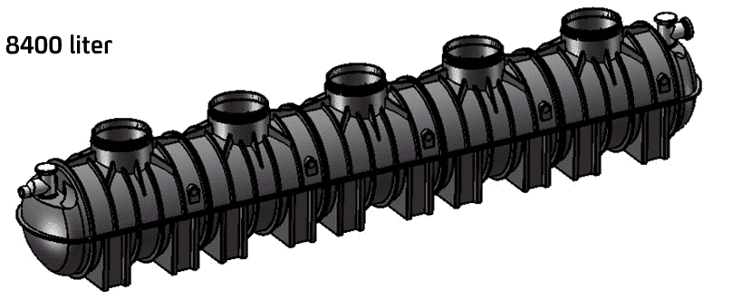 בור רקב 8400 ליטר