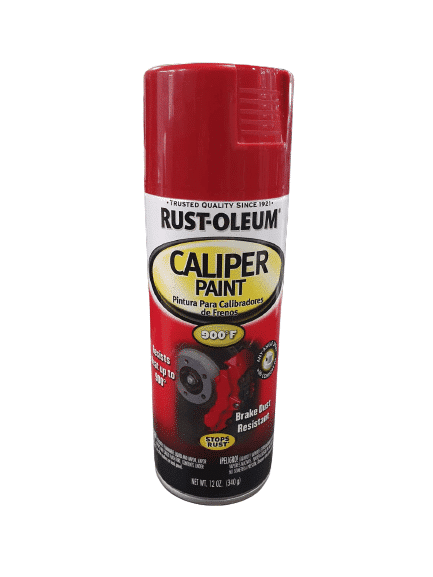 ספריי צבע קליפר לצביעת דסקיות ברקס RUST OLEUM