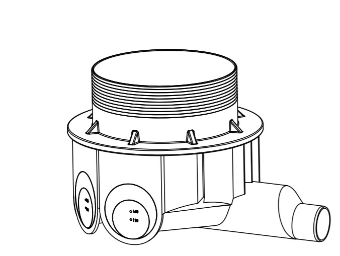 שוחת ביוב – בריכת ביוב קוטר 45 ס"מ גובה לבחירה