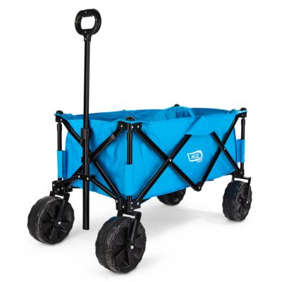 עגלת חוף וקמפינג גלגלים רחבים דגם PREMIUM