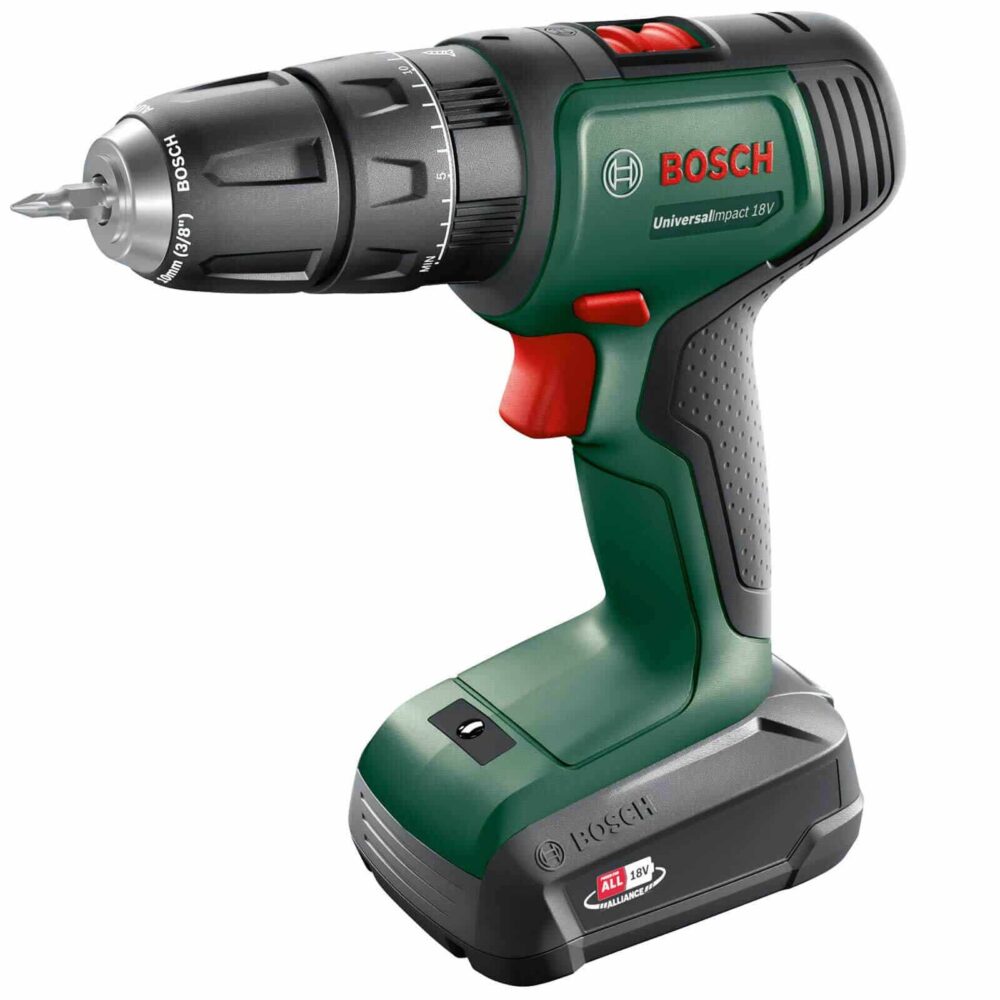 מברגה/מקדחה רוטטת BOSCH Universal Impact 18V