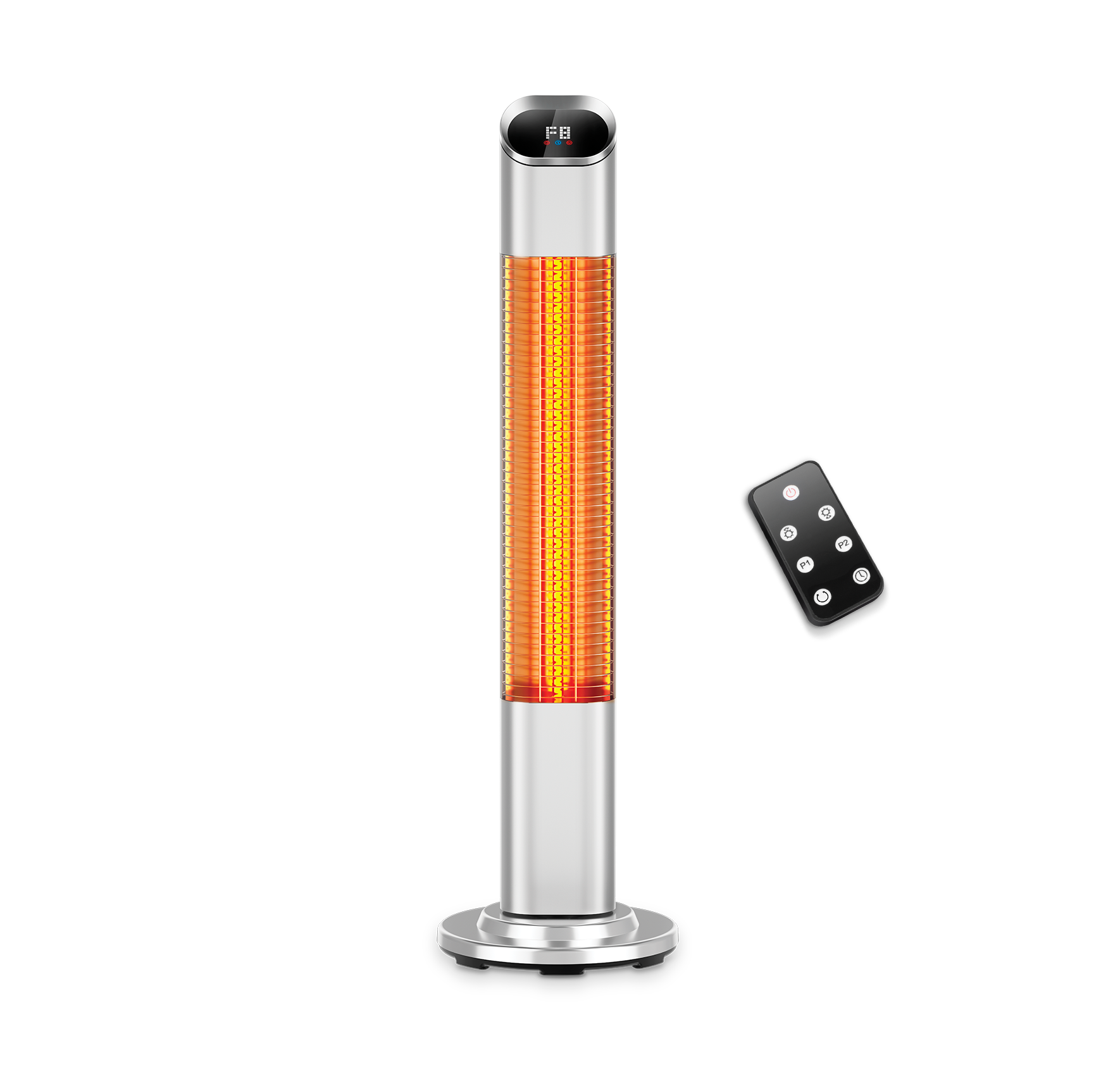 תנור קרבון 2000w עם שלט EL 3100