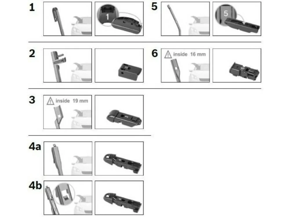 מגב לרכב בוש BOSCH Aeroeco