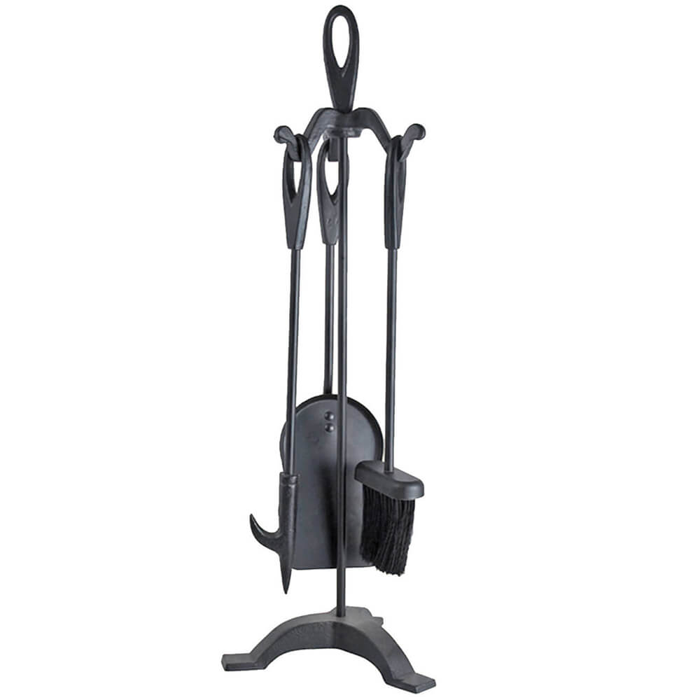 סט כלים מושלם לקמין ולאח עצים