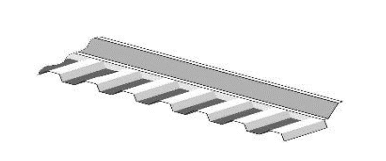 מפגש לקיר לסנטף מלבני 127 אורך בצבעים לבחירה