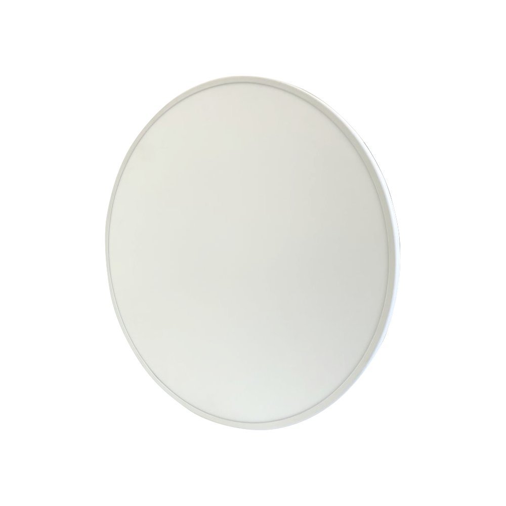 פאנל דקורטיבי 64W עגול דק לבן/שחור/זהב + שלט