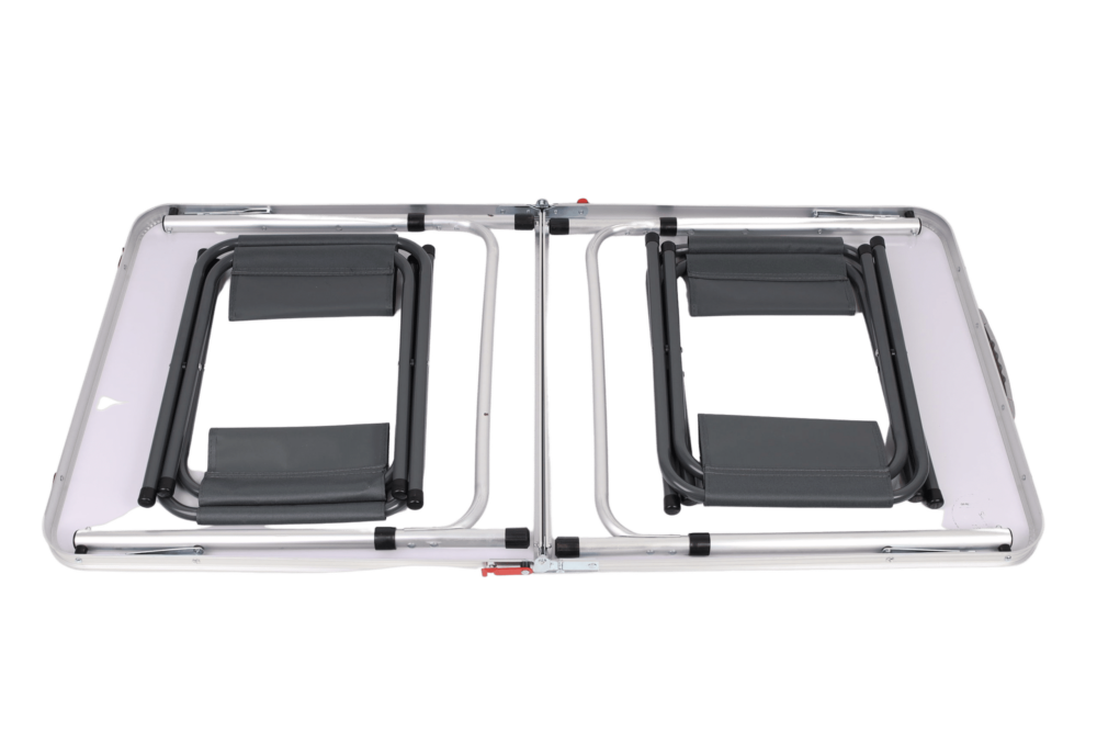 מערכת ישיבה אלומיניום עם 4 כסאות