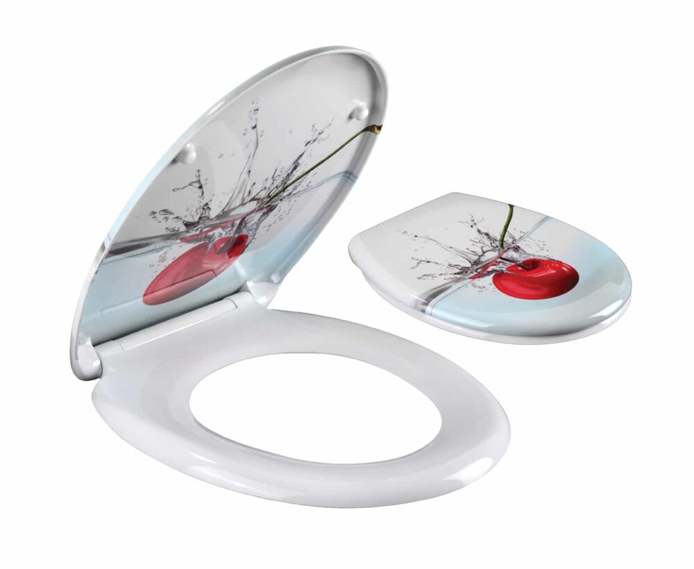 מושב אסלה טריקה שקטה דובדבן AQUILA