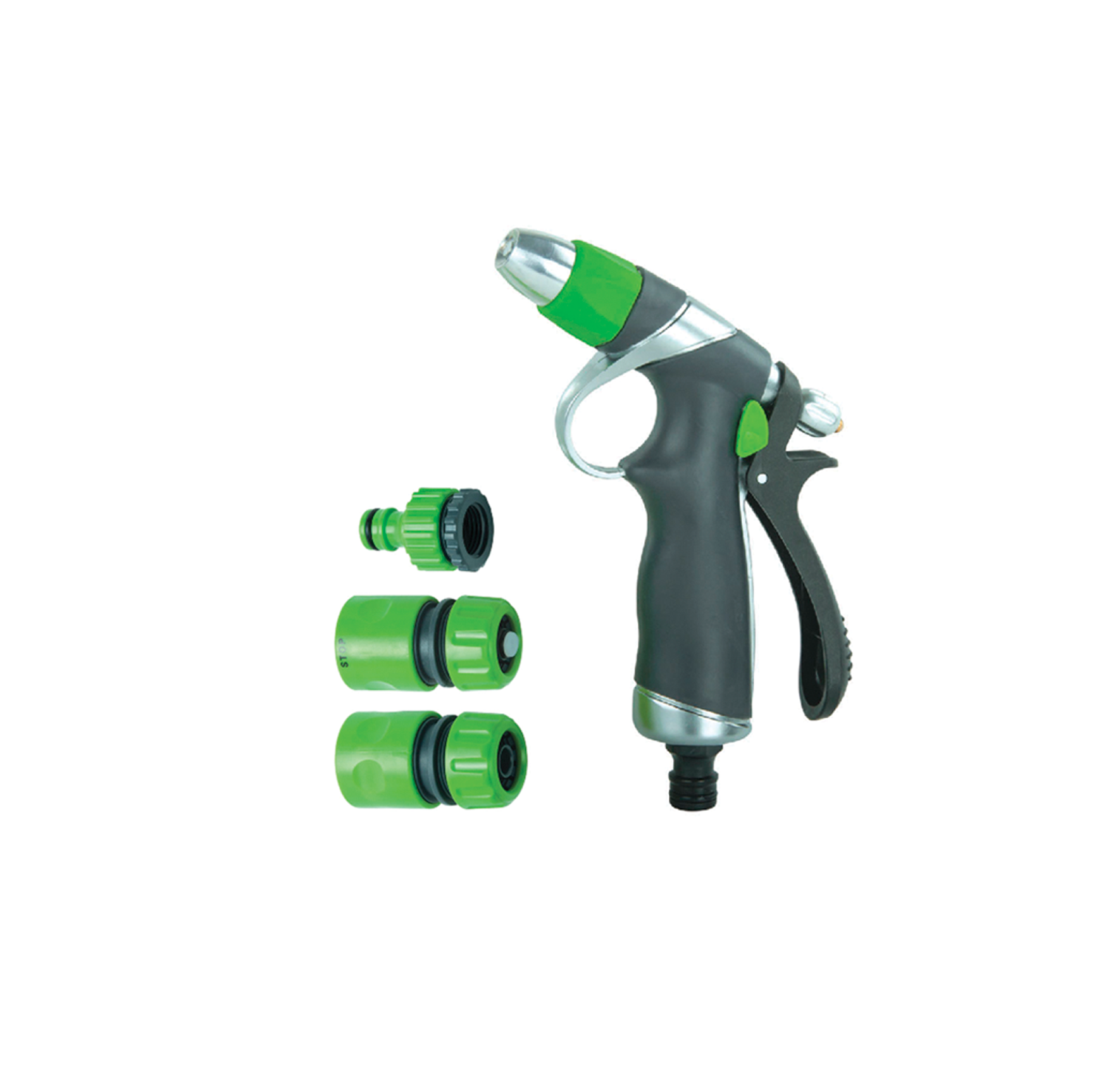 קיט אקדח התזה מתכת מתכוונן הדק אחורי