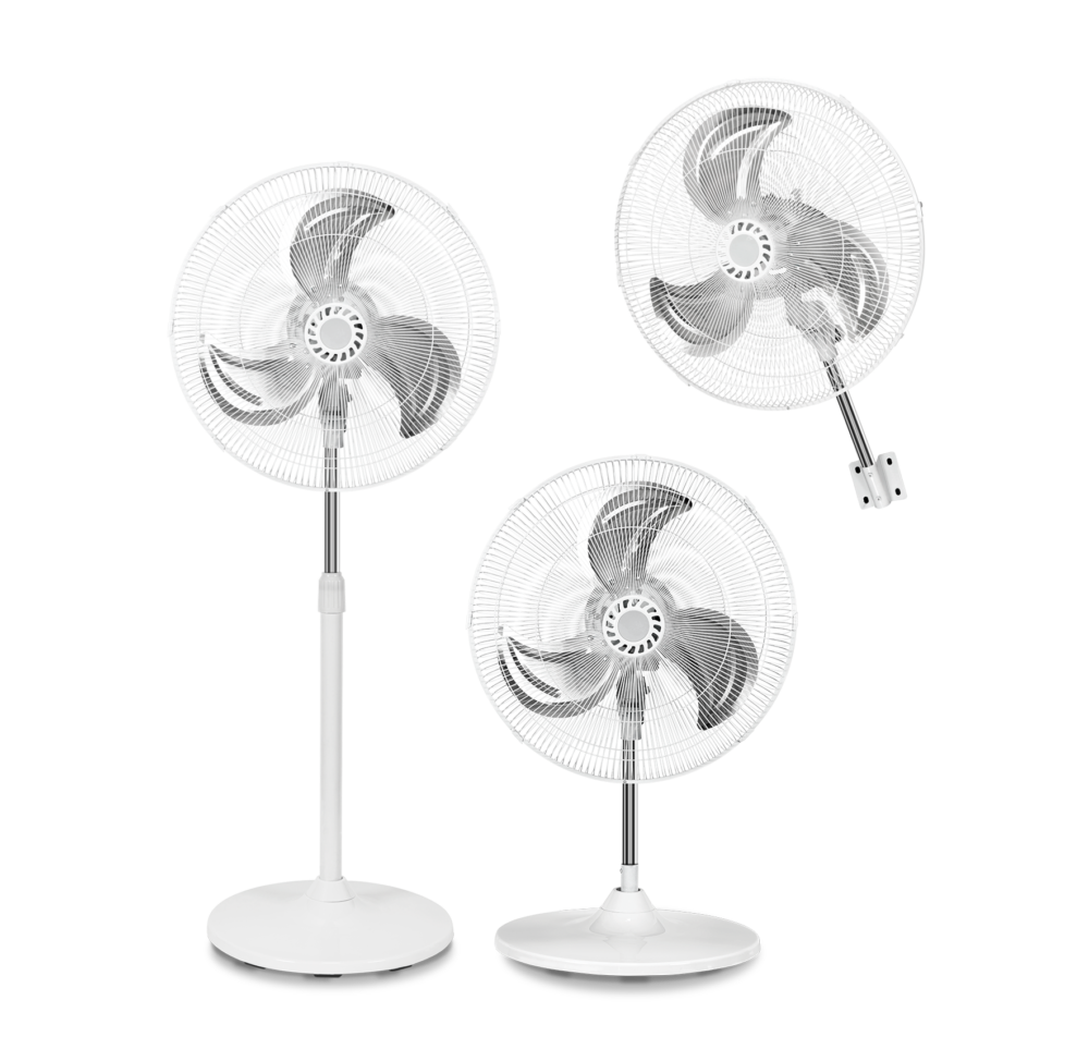 מאוורר תעשייתי “20 משולב 3 ב-1 שחור