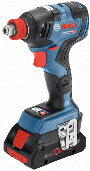 מברגה/מפתח רטיטה (אימפקט) BOSCH GDX 18V-200C כולל מטען וסוללת PROCORE