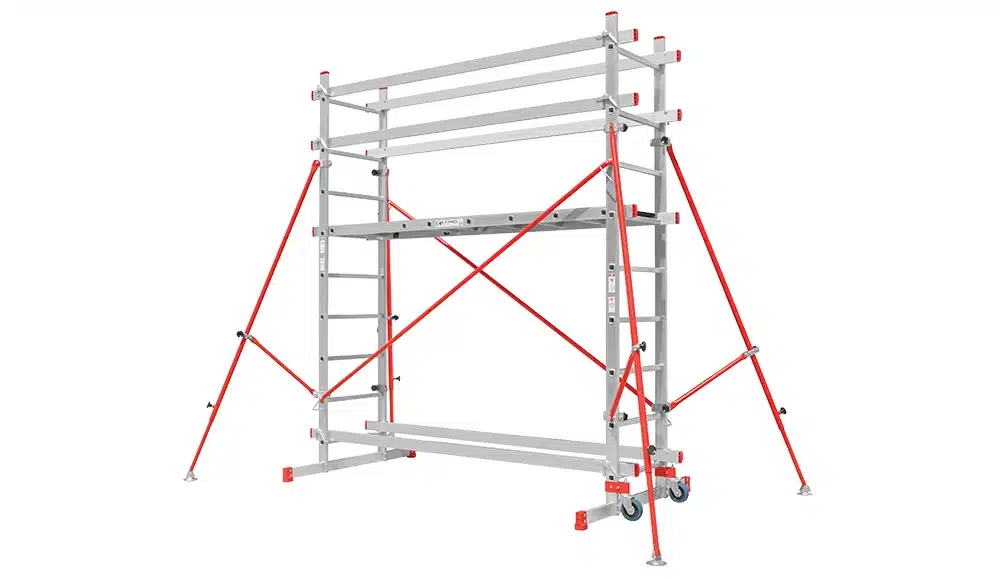 קפרו פיגום נייד אלומיניום 11 שלבים (350 ס"מ)