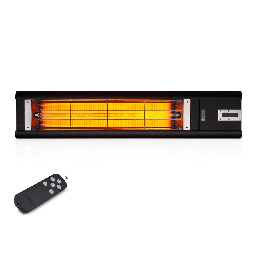 מקרן חום אינפרא אדום AERO S 2500W שחור+שלט