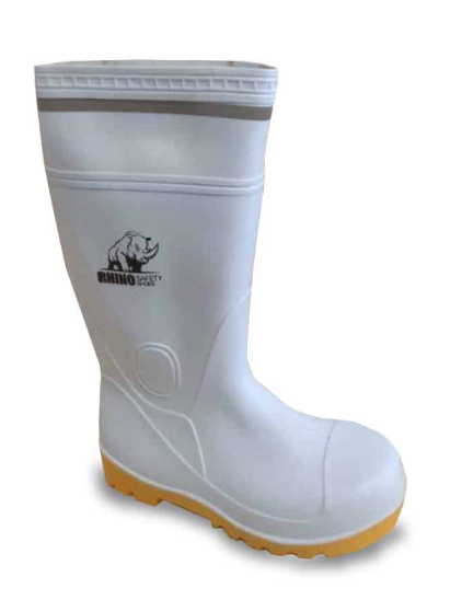 מגפי בטיחות ריינו S-5 גומי לבן