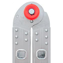 קפרו סולם אלומניום טלסקופי רב שימושי 4X3 לגובה 3.01 מטר