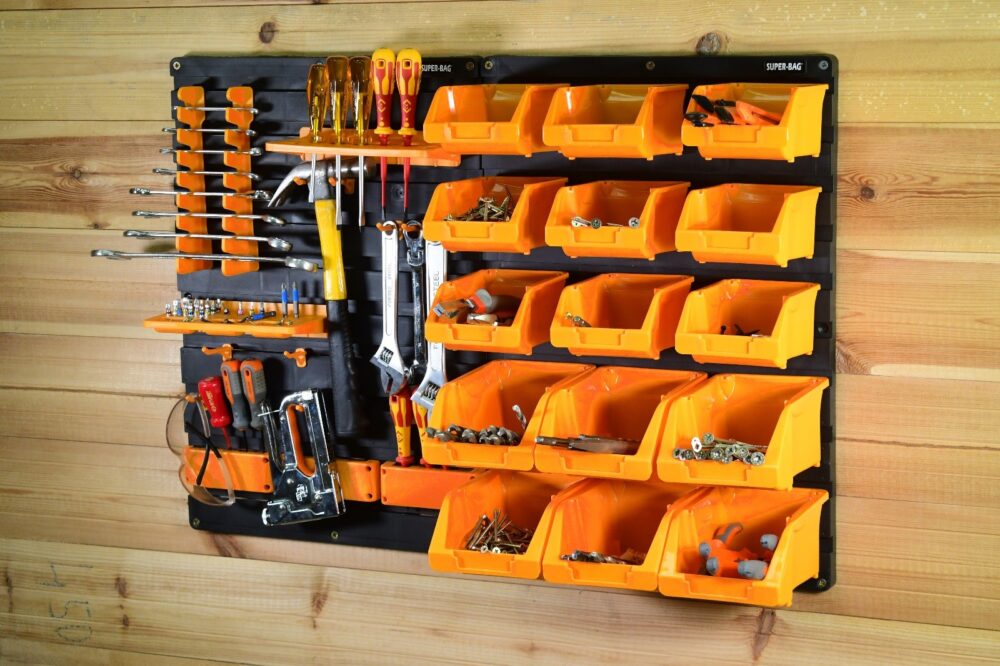 ערכת אחסון לתלייה על הקיר 35 חלקים | SUPERBAG