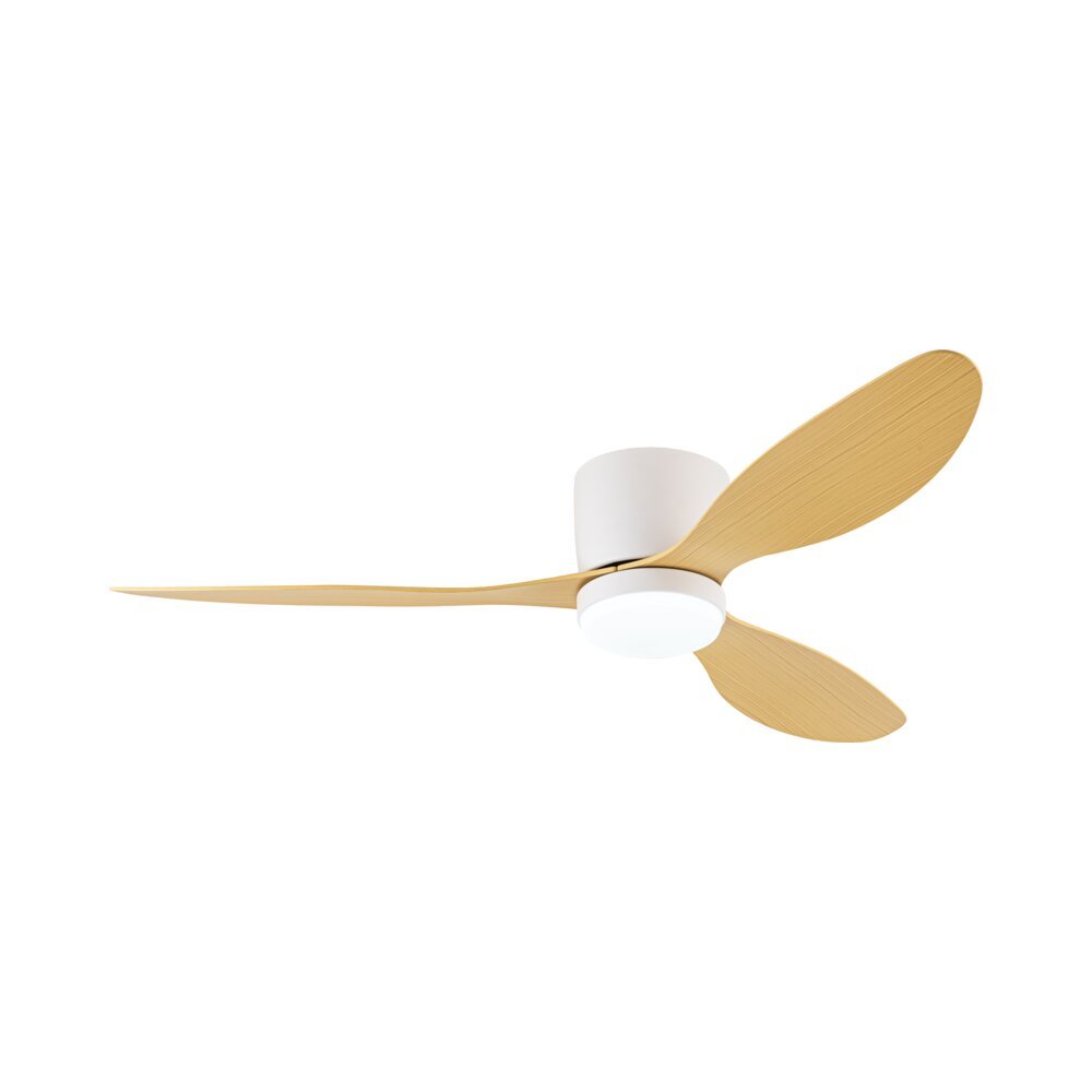 ניסקו מאוורר תקרה חכם ROME 52″ SMART – לבן/מייפל