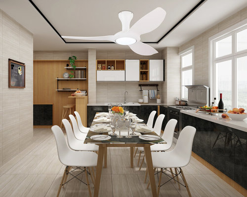 ניסקו מאוורר תקרה חכם PARIS 52″ SMART – לבן