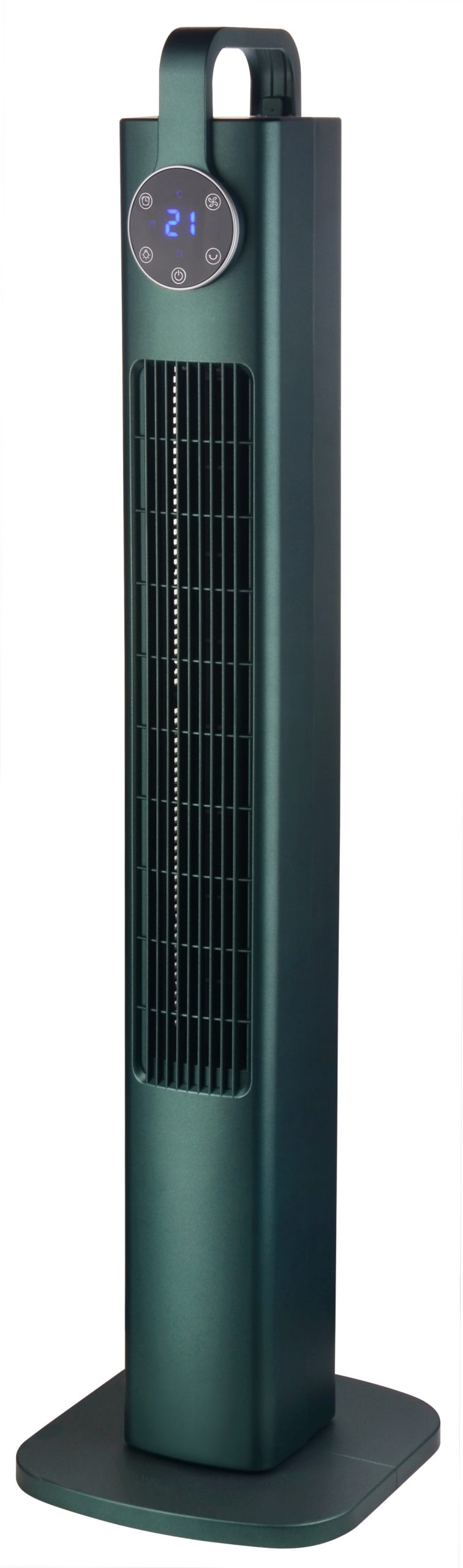 מאוורר מגדל דיגיטלי מצודד+שלט בצבע ירוק EL-3650