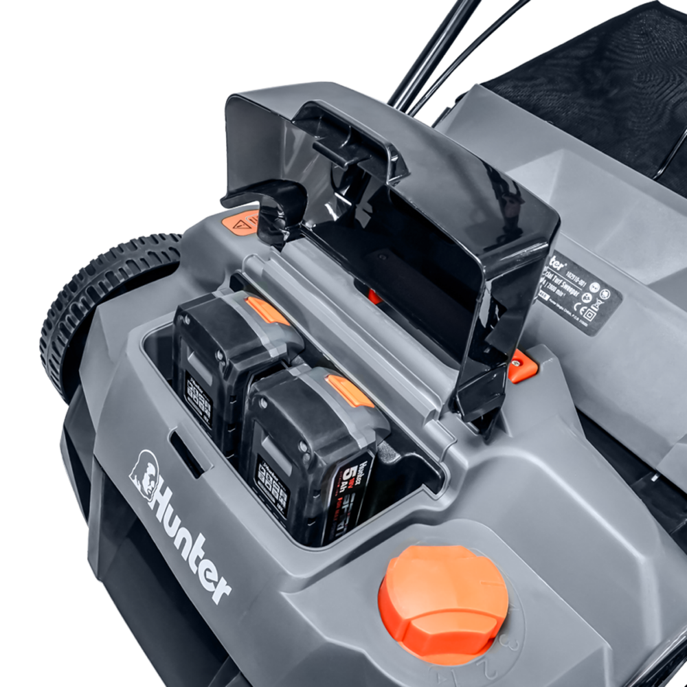 מטאטא ומחדש דשא סינטטי נטען 18V Brushless 2x5Ah