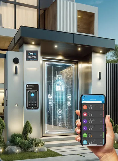 אינטרקום וידאו פנל אלחוטי PALGATE VPS