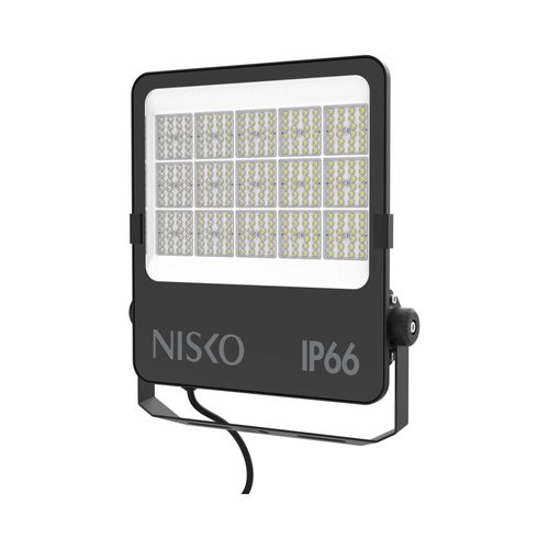 פנס הצפה שחור SHARP PLUS 200W IP66 אור קר