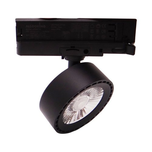 ספוט לד שחור לפס צבירה RONDO 36W 3CCT