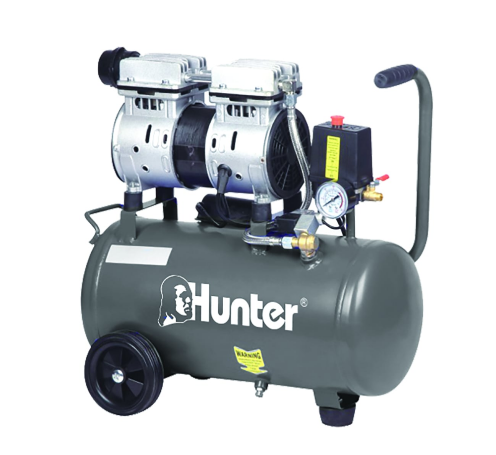 קומפרסור שקט ללא שמן HUNTER HP 1.1