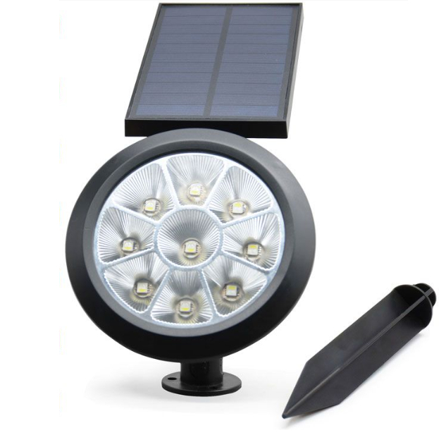 סולארי – ספוט 9 לד מחליף צבעים